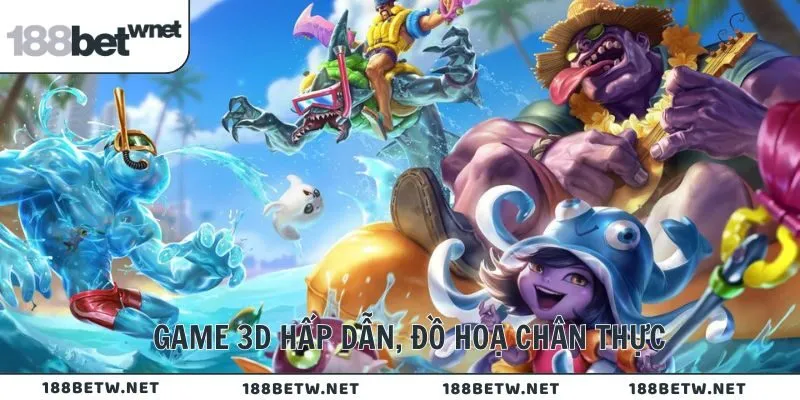 Game 3D hấp dẫn, đồ hoạ chân thực