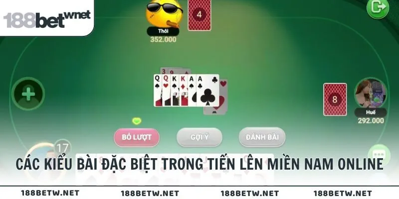 Các kiểu bài đặc biệt trong Tiến Lên online