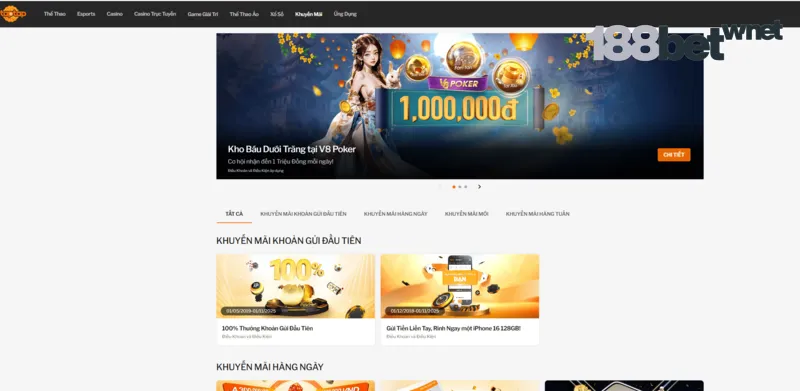 Khuyến mãi 188bet