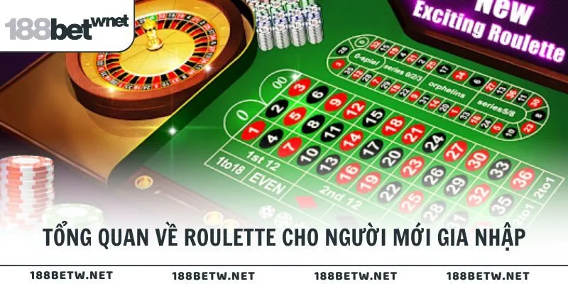 Tổng quan về Roulette cho người mới gia nhập 188BET